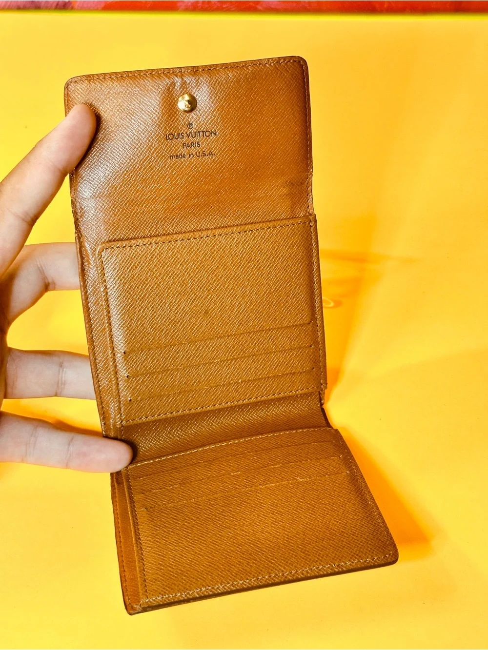 Louis Vuitton Monogram Compact Wallet - Brown & Gold 
Final price final sell - Picture 8 of 15